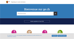 Desktop Screenshot of ge.ch