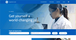 Desktop Screenshot of ge.jobs